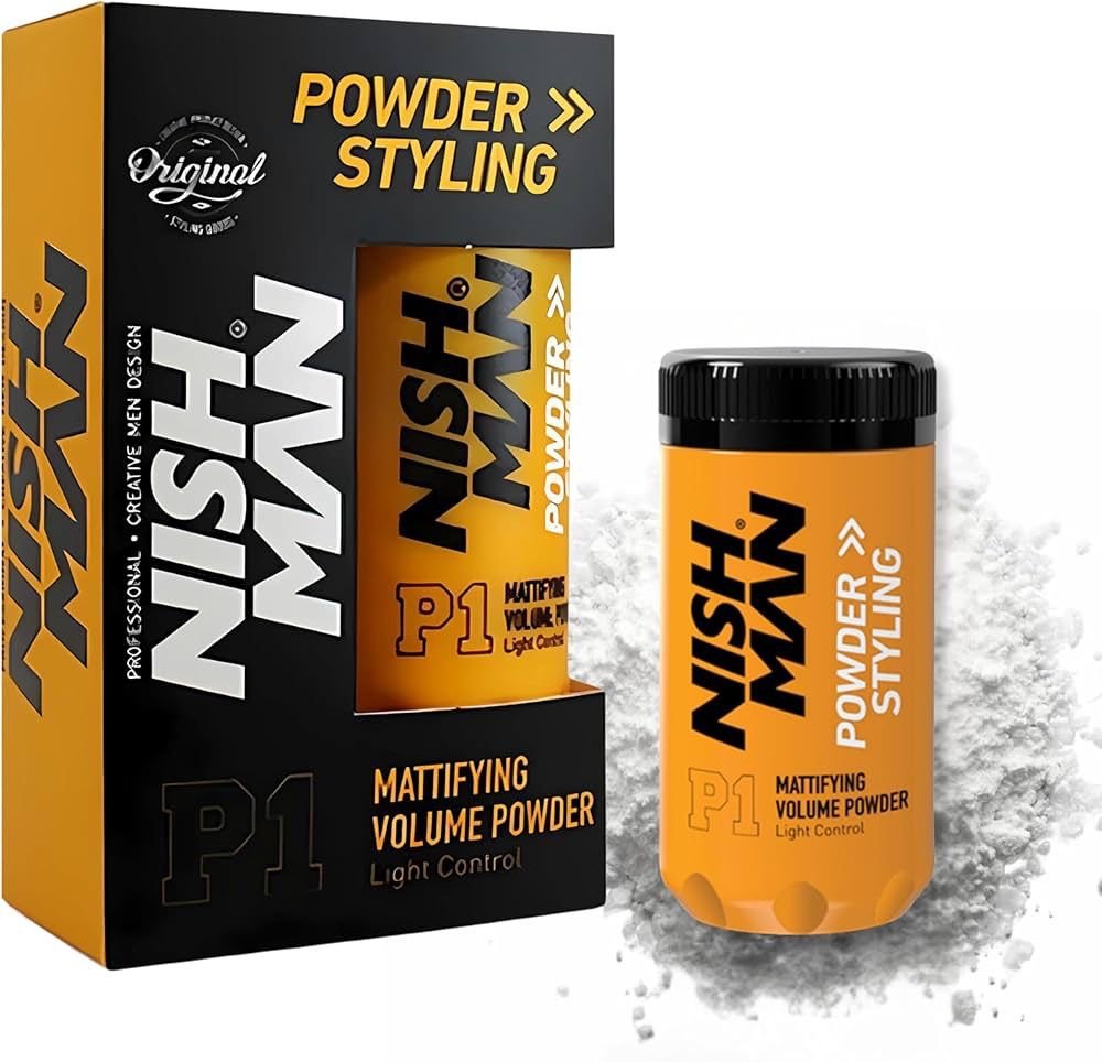 Nishman P1 Mattifying Volume Powder – Polvere Volumizzante Opacizzante a Tenuta Leggera