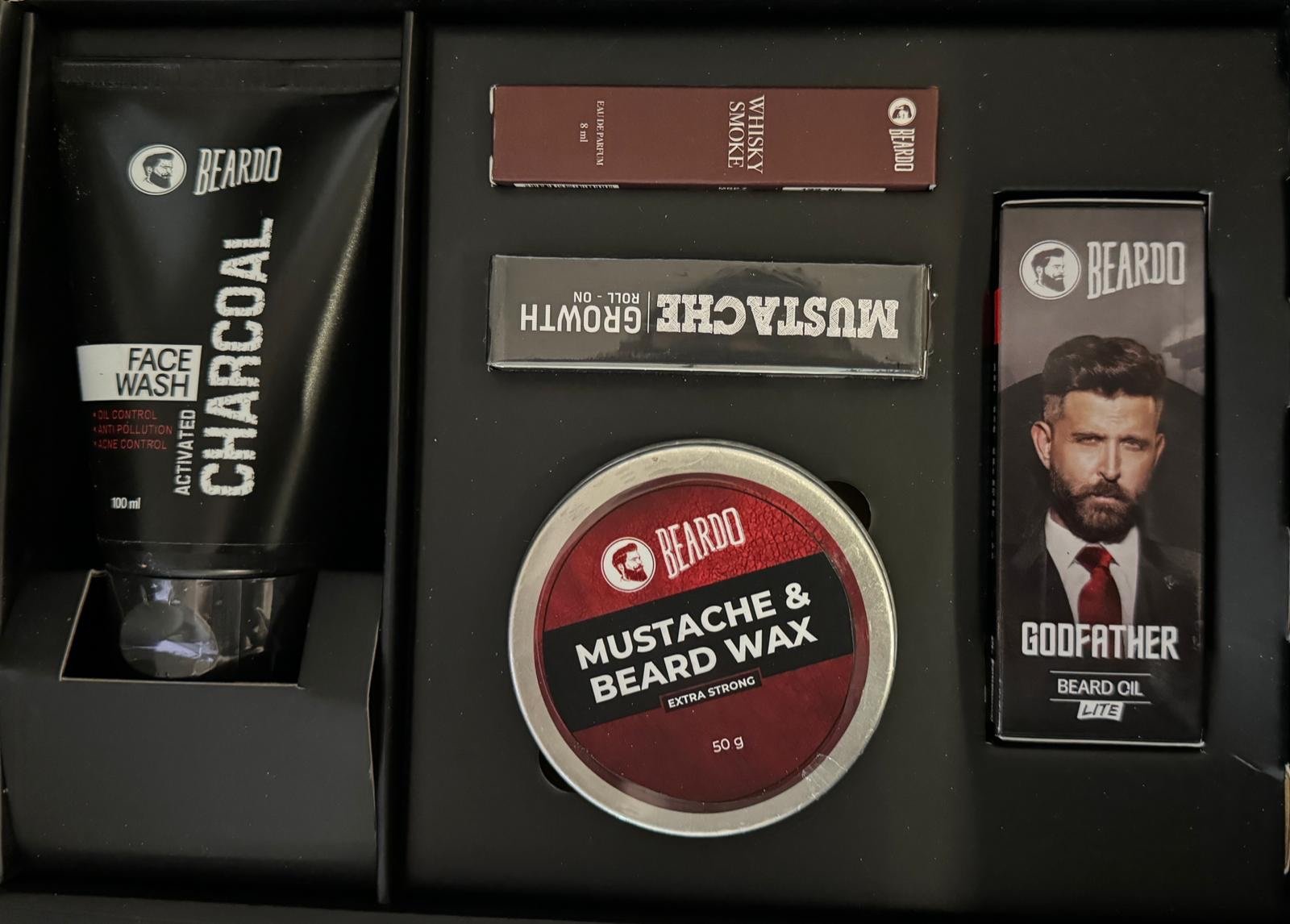 Beardo Luxury Beard Care Kit – Detergi, Nutri, Modella e Profuma la Tua Barba