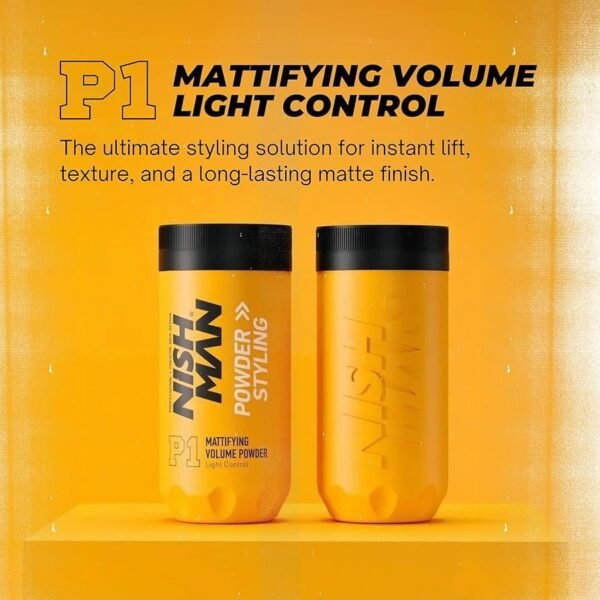 Nishman P1 Mattifying Volume Powder – Polvere Volumizzante Opacizzante a Tenuta Leggera - immagine 2